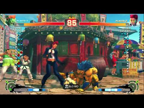 Uryo [Viper] vs T SRAI [Blanka] SSF4 Japanese Online Ranked Matches - TRUE-HD