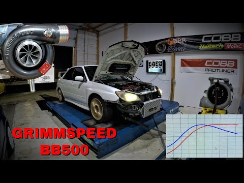 Dyno Testing the ALL NEW Grimmspeed BB500