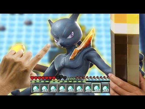 Realistic Minecraft - Realistic Pokemon Go Shadow Mewtwo! (Minecraft Roleplay)