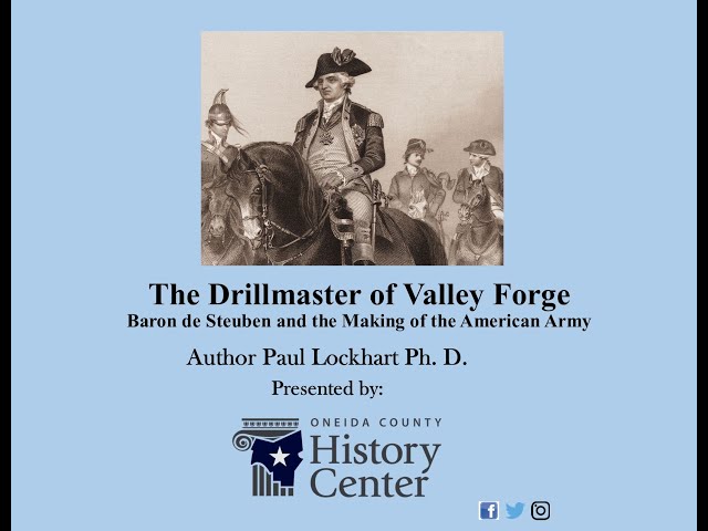Vídeo relacionado con The Drillmaster of Valley Forge: The Baron de Steuben and the Making of the American Army