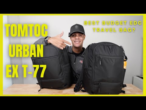tomtoc Urban EX T77 Backpack Review