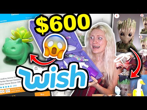 I SPENT $600 ON WISH!!!! HUGE WISH HAUL (testing GARDENING SUPPLIES from Wish) 2022