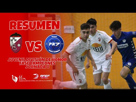 Resumen Juvenil DH Albacete FS- Futsal PR7 (2-3). Jornada 8. Fase Campeones.