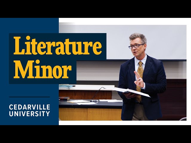 Thumbnail for video titled: Why Choose a Literature Minor at Cedarville University?