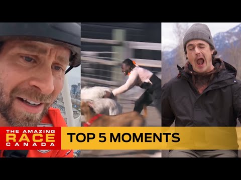 Top 5 Moments From Ep 1 and 2 | The Amazing Race Canada S8