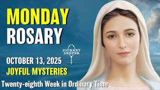 Monday Rosary 💙 Joyful Mysteries of the Rosary 💙 October 13, 2025 VIRTUAL ROSARY