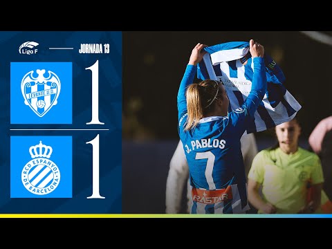 ⚽ RESUM J13 | Levante 1-1 Espanyol | @ligaf_oficial