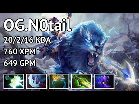 Dota Memories OG.N0tail - Mirana highlights - Game 3537426729 - Dota 2