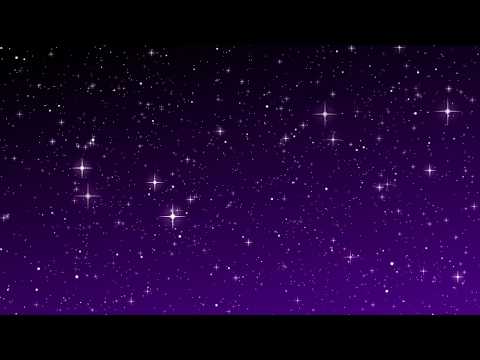 4K UHD 60 fps motion starry sky on a purple background 1