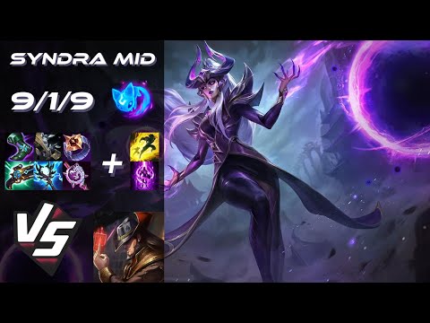 MID Syndra vs Twisted Fate - NA Challenger Patch 14.21