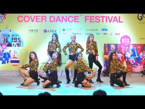 180512 Lana cover CLC - Intro + BLACK DRESS @ 2018 Thailand K-POP Cover Dance Festival