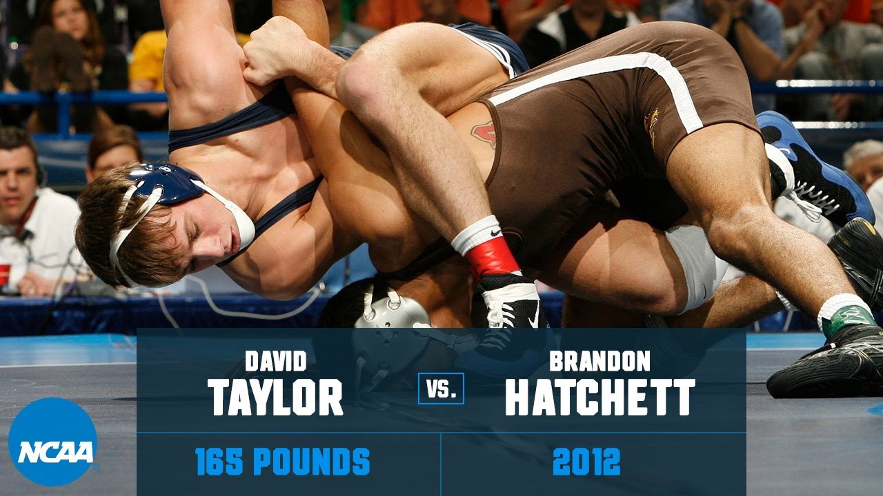 2012 NCAA Final - 165 Pounds - David Taylor vs. Brandon Hatchett