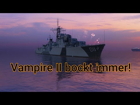 Die Vampire II bleibt fast unschlagbar! | World of Warships