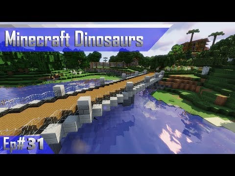 Sarcosuchus Bridge | Minecraft Dinosaurs Ep# 31