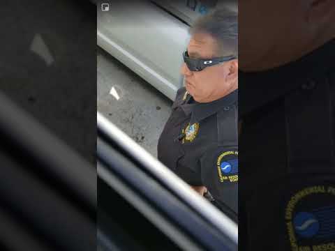 AQMD stopping truckers.   California air resources