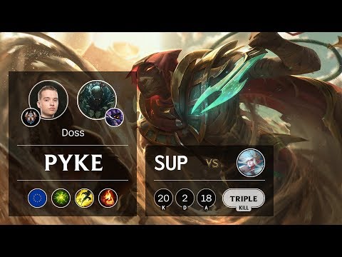 Pyke Support vs Janna - EUW Challenger Patch 9.14