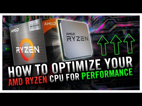 How to OPTIMIZE and get MORE PERFORMANCE out of your AMD RYZEN CPU!
