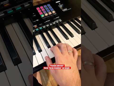 Najlakši foršpil na svijetu? #goranamadeus #korgpa5x #klavijatura #muzika #milekitic