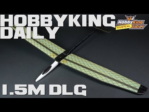 HobbyKing Super Daily - 1.5M Discus Launch Glider