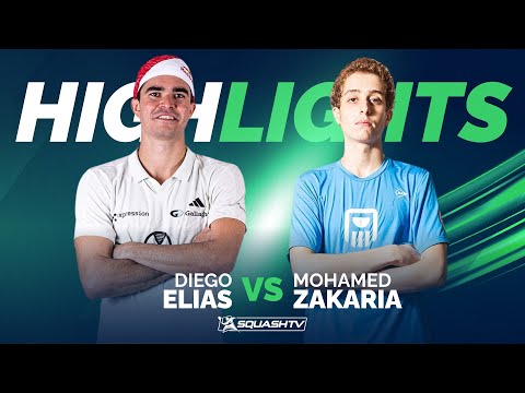 🇵🇪 Elias v Zakaria 🇪🇬 | Tournament of Champions 2025 | RD1 HIGHLIGHTS