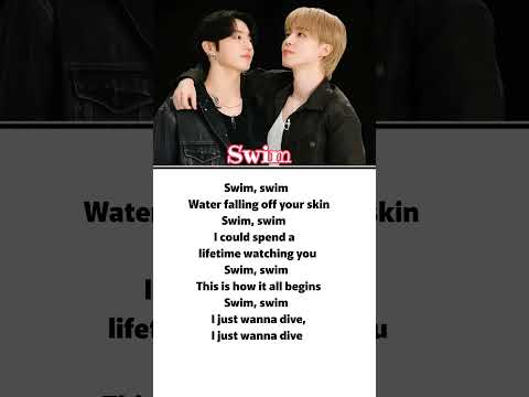 BTS - SWIM Lyrics #bts #swim #Lyrics #btsswim