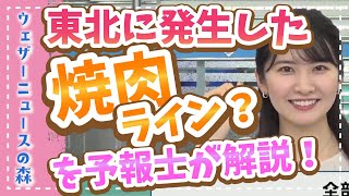 【駒木結衣】結衣ちゃん以上にイキイキと食いつきが過ぎる喜田予報士が可愛い!おさやとゆいちゃんのイチャイチャタイム【切り抜き】ウェザーニュースの森【ウェザ森】