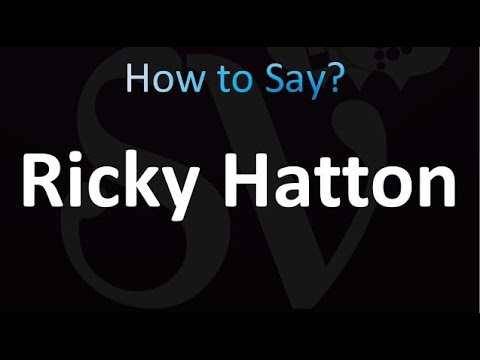 How to Pronounce Ricky Hatton