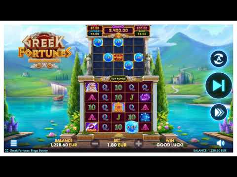 Greek Fortunes: Bingo Bounty – Video Gameplay