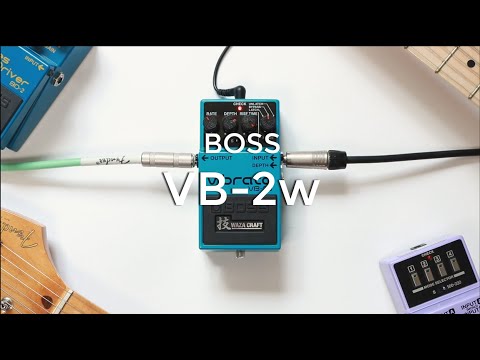Boss VB-2w Vibrato pedal, Made in Japan Waza Craft - Image 2