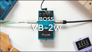 Video thumbnail for Boss VB-2w Vibrato Waza Craft | Perfect for Shoegaze & Mac DeMarco Tones by Pedalboard of the Day