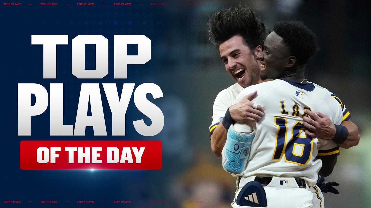 Top 5 MLB Plays RANKED from 9/8/26! (The Brewers win a CRAZY battle with the Cubs and MORE!)