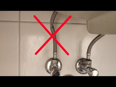 Wasserhahn anschließen: bitte mach nicht diese 4 Fehler! (beim Flexschlauch)