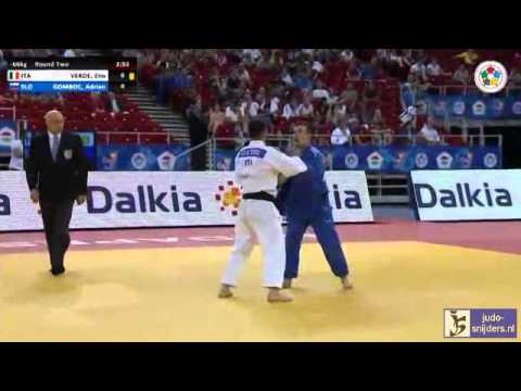 Judo 2014 Grand Prix Budapest: Verde (ITA) - Gomboc (SLO) [-66kg]