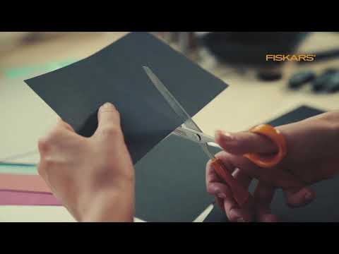 Fiskars Universalios žirklės 1023817 video