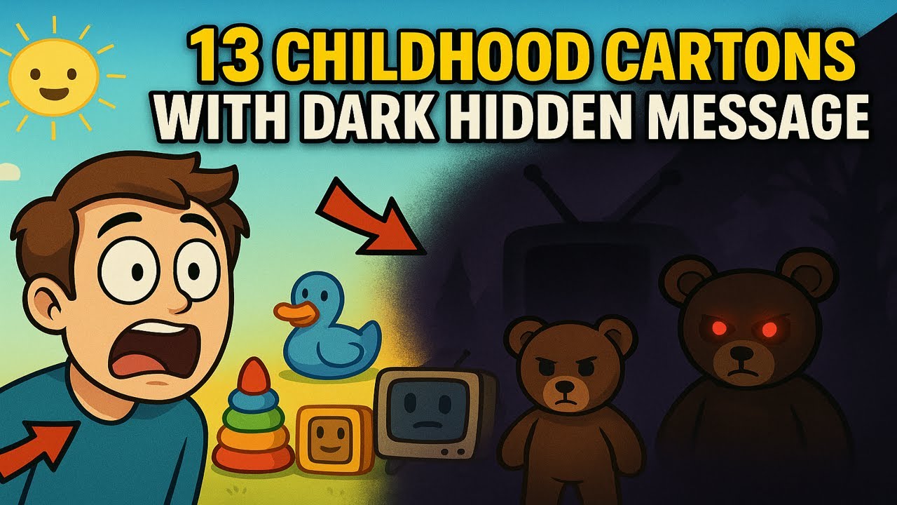 13 Cartoons with Dark Hidden Messages 😨