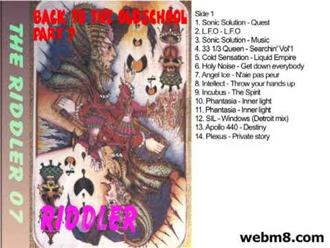 DJ Riddler tape 07 - tunes from 1991.  13/06/98