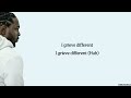 Kendrick Lamar - United In Grief (lyrics) Kendrick Lamar - United In Grief (lyrics)
