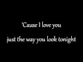 Michael Buble The Way You Look Tonight Lyrics On Screen