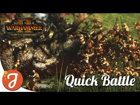 One Of The Old Ones |  Lizardmen Vs Beastmen | Total War: WARHAMMER II