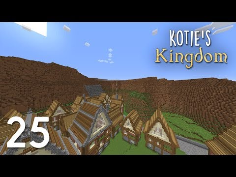 Kotie - Minecraft: Kotie's Kingdom - 25 - Custom Terrain & Lore! | Minecraft 1.14 Singleplayer Survival