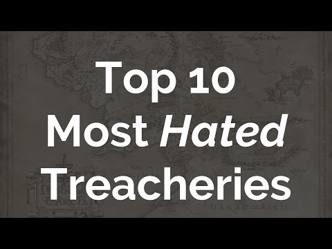 LotR LCG - Top 10 Most Hated Treacheries