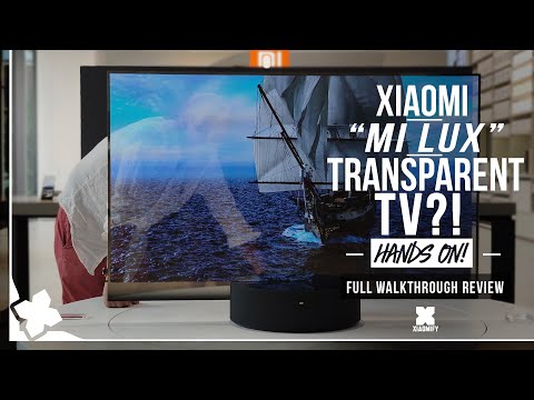 External Review Video sExgMCjkJNA for Xiaomi Mi TV LUX Transparent Edition 55-in Transparent OLED TV