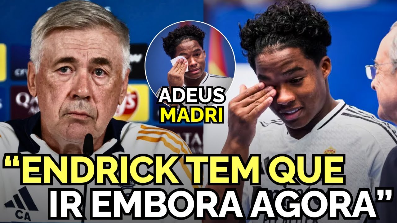 🚨 URGENTE! ENDRICK VAI SAIR DO REAL MADRID EM 2025 JUNTO COM ARDA GÜLER!