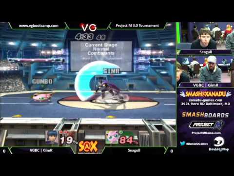 Xanadu 12/31/13 - Gimr (Marth) vs. Seagull (Jiggs)
