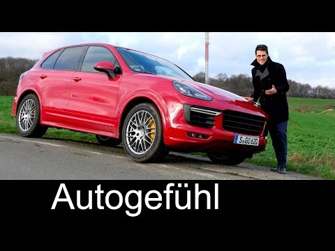 2016 Porsche Cayenne GTS FULL REVIEW test driven V6 turbo - Autogefühl