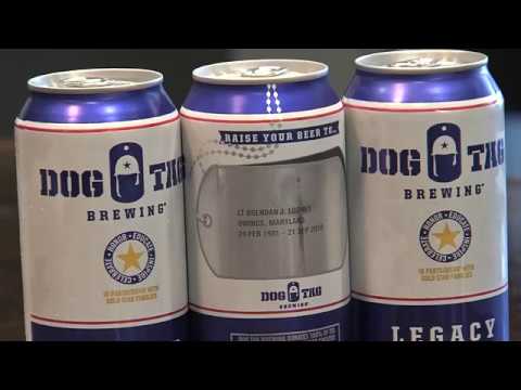 YouTube video about: Where is dog tag brewing beer sold?