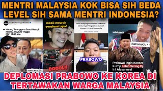 Download lagu SIBUK NGURUSS NEGARA MALAYSIA LIHAT DEPLOMASI PRABOWO KE KOREA DI TERTAWAKAN WARGA MALAYSIA mp3
