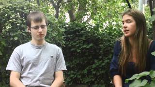 Oxbridge Academic Programs - Intermediate French Language students film a TV broadcast