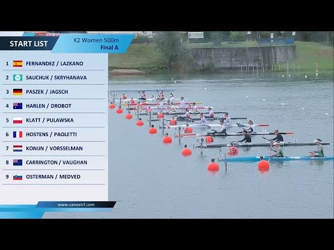 K2 Women 500m Final A / 2025 ICF Canoe-Kayak Sprint World Championships Milan