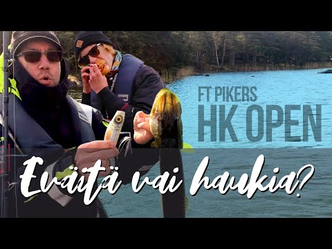 HK OPEN By FT Pikers: Eväiden syöntiä vai raakasti haukea?